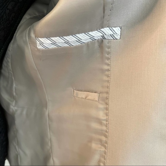 J.Crew Cotton Blazer Lined Pockets Buttons Size 4 Small Neutral Capsule Basic - Picture 12 of 16